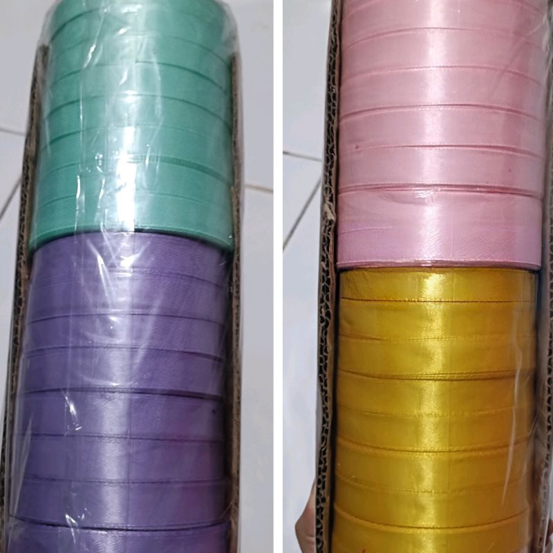 

Pita Satin 1/2 inch premium soft promo murah
