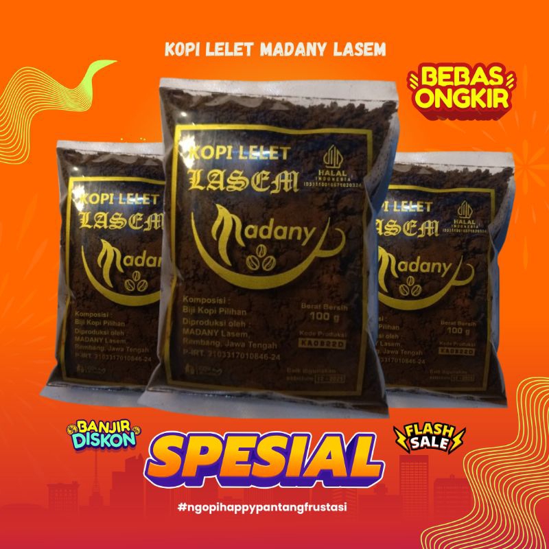 

PROMO MURAH KOPI MADANY 100 Gram