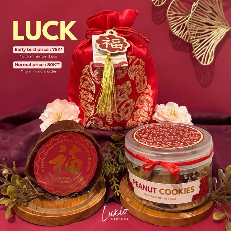 

LUCK Chinese new year hampers imlek / sincia / CNY 2025
