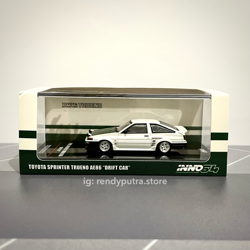 INNO64 Toyota Sprinter Trueno AE86 "Drift Car" Sign Keichi Tsuchiya "Drift King"