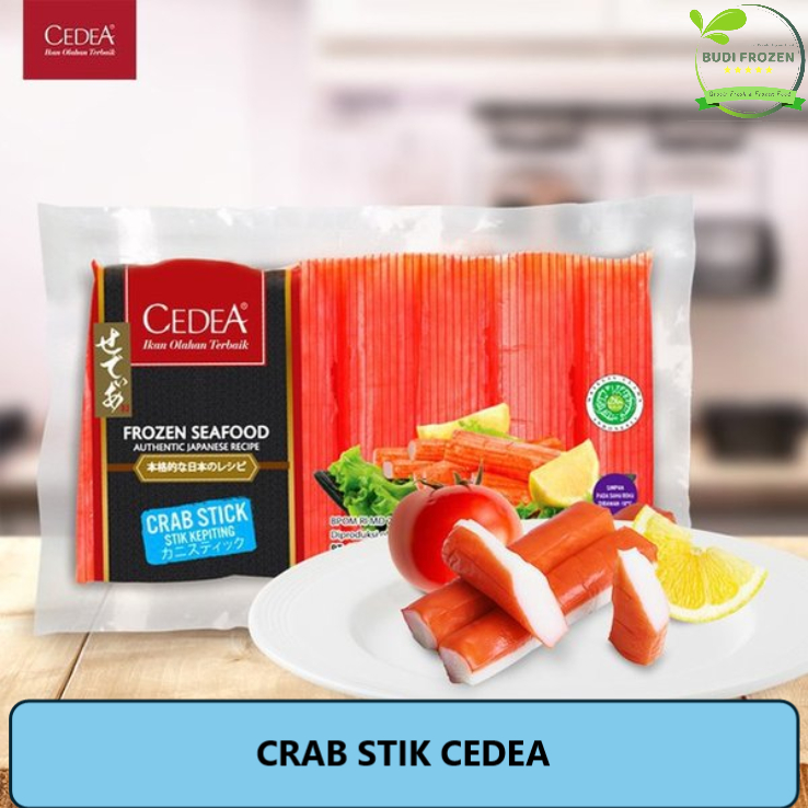 

CRAB STIK CEDEA / KEPITIK STIK KEMASAN 250 GR DAN 1 KG