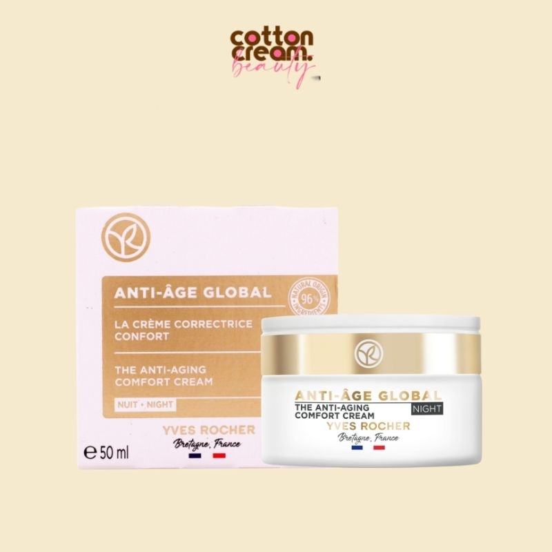 Yves Rocher Anti Age Global The Anti Aging Comfort Night Cream 50ml