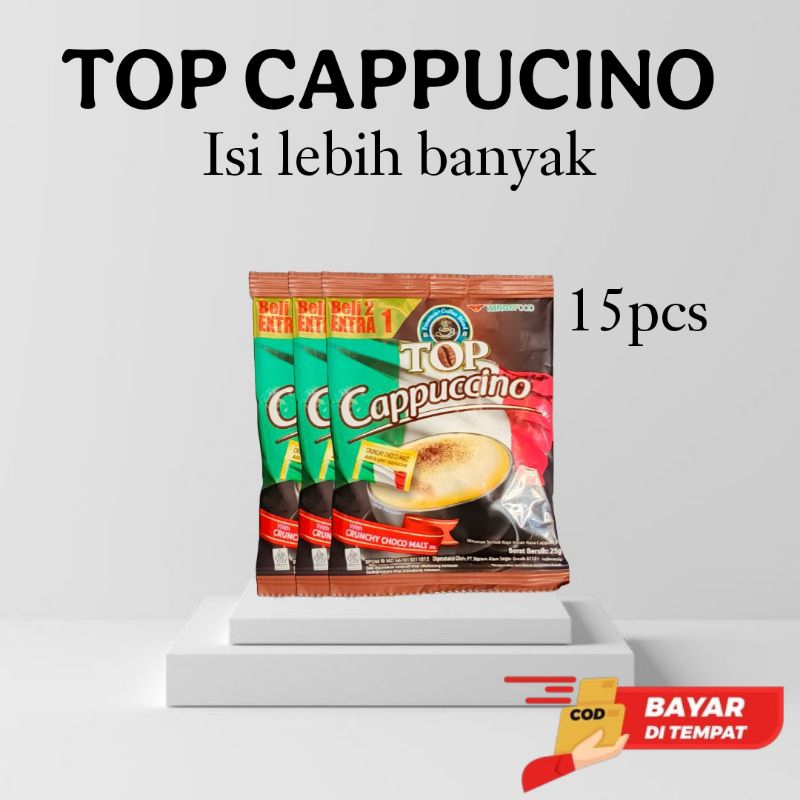 

Kopi top cappucino isi 15pcs kopi cappucino