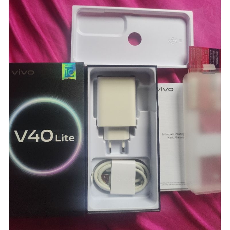 Vivo V40 lite Second garansi resmi