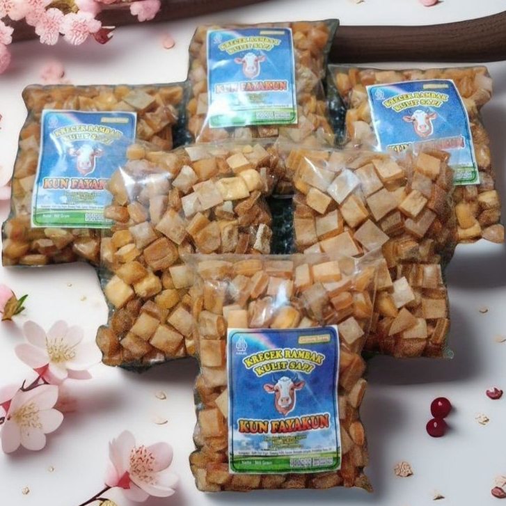 

krecek rambak kulit sapi murah berkwalitas/ krecek rambak kulit sapi paket hemat varian kotak 3kg