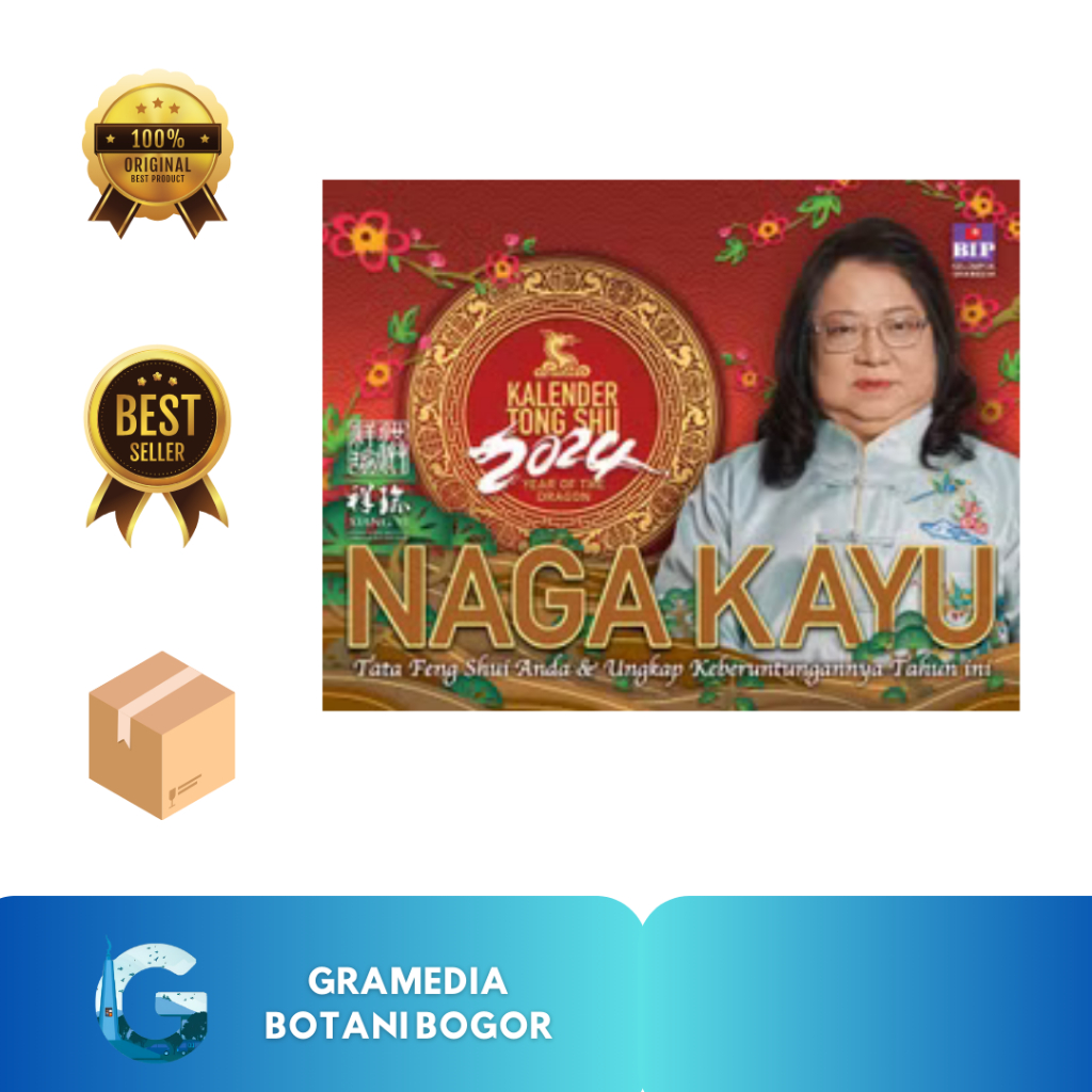 

Gramedia Bogor - Kalender Tong Shu 2024: Naga Kayu