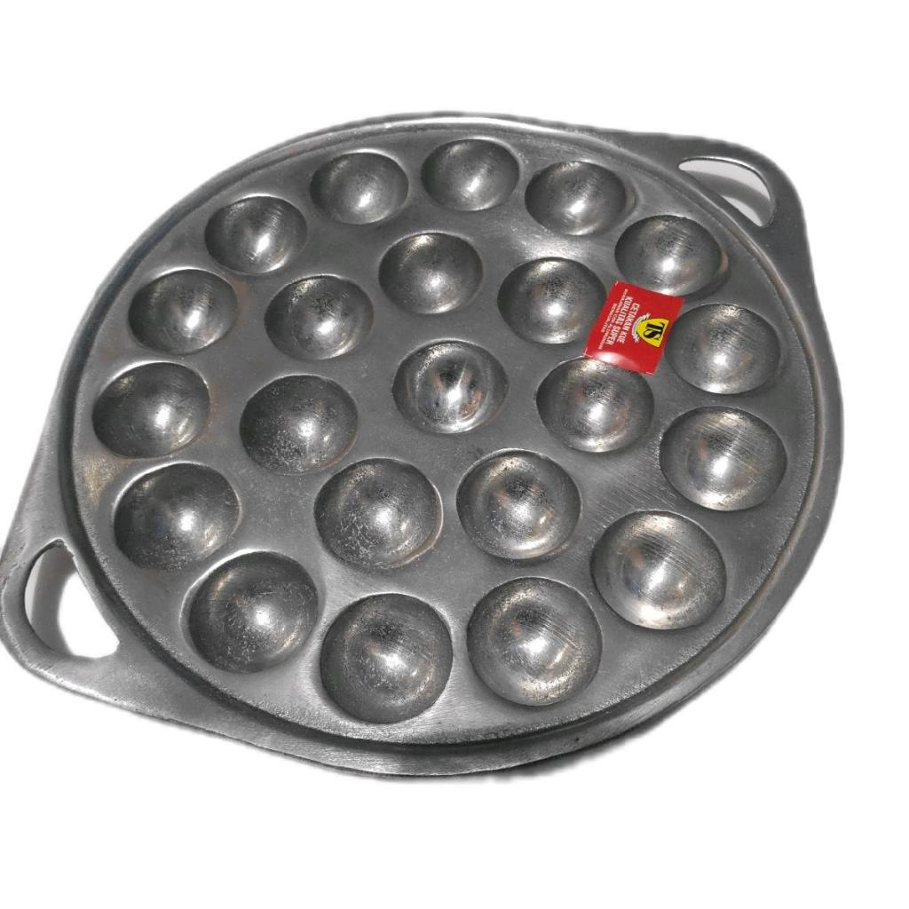Cetakan Tebal Lubang 22 | Cetakan Takoyaki | Cetakan Telur Congkel | Cetakan Telur Kitchenware