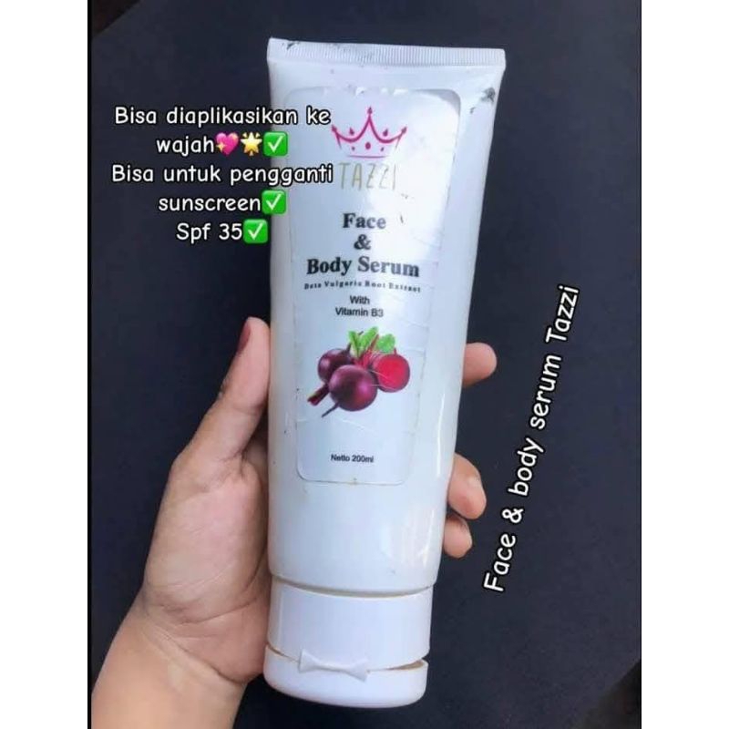 FACE BODY SERUM TAZZI