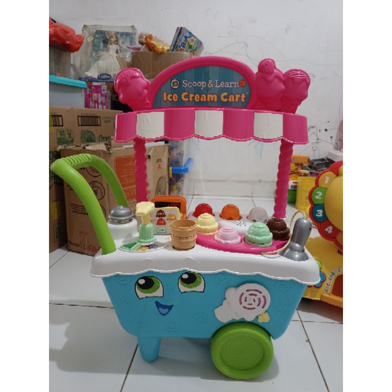 leapfrog Ice cream,mainan edukasi preloved.sdh adm 15%