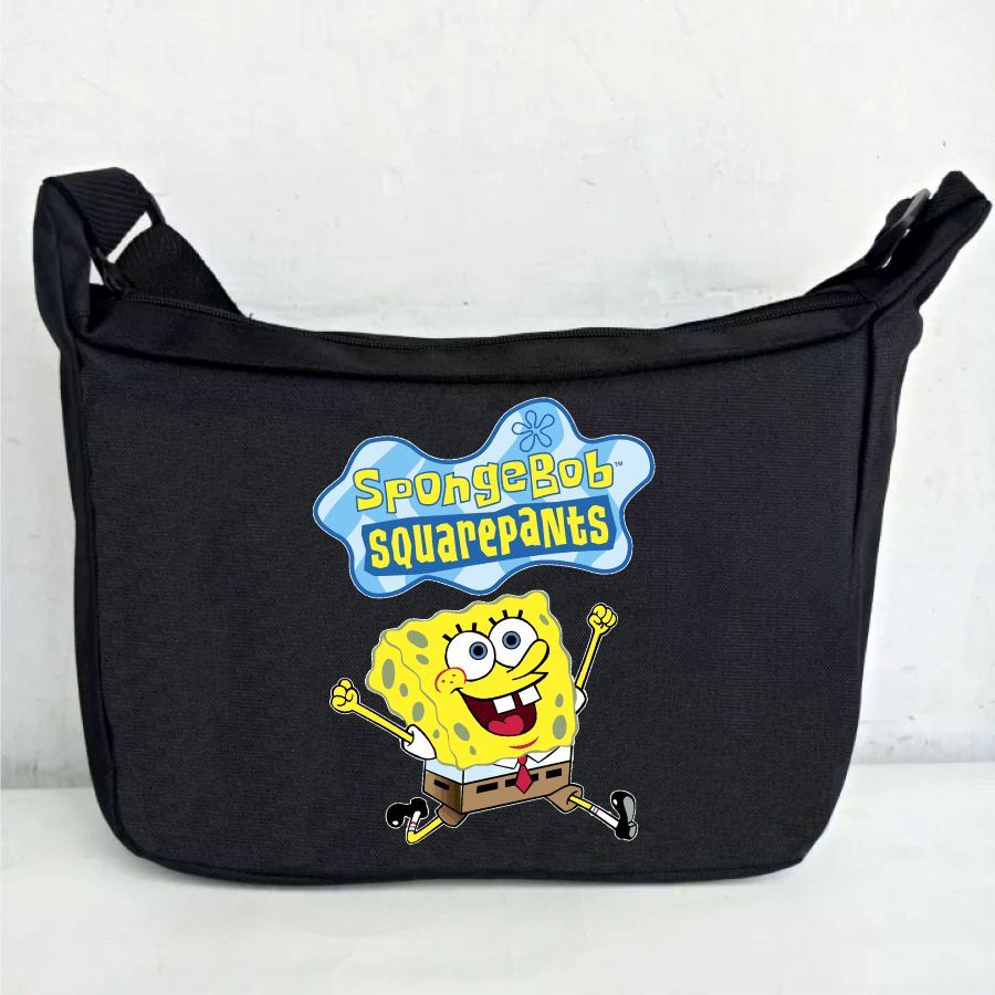 tas selempang spongebob terbaru anak sd laki perempuan