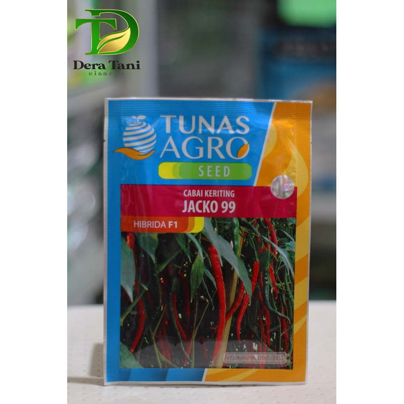 Benih Cabai Keriting Jacko 99 Tunas Agro 10gram