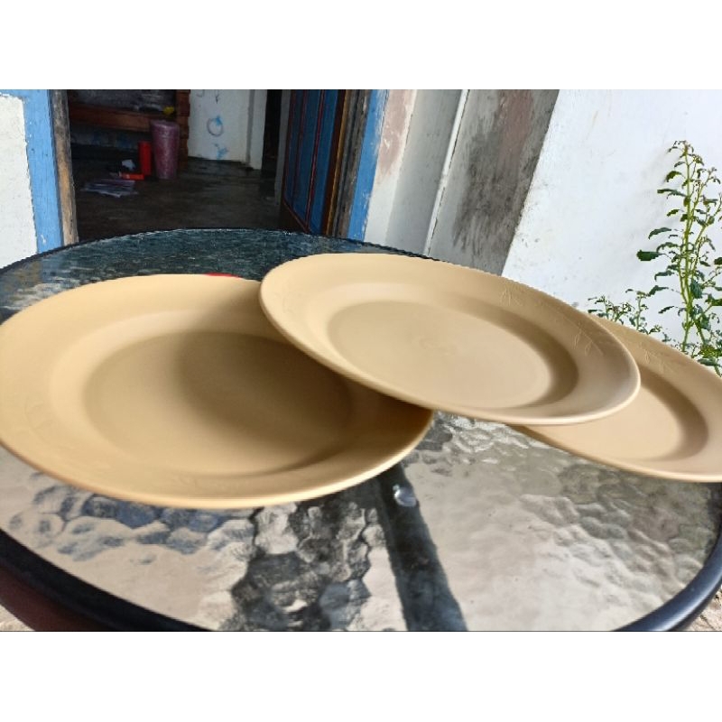 piring moorlife+flower set A+piring makan+mangkok sayur