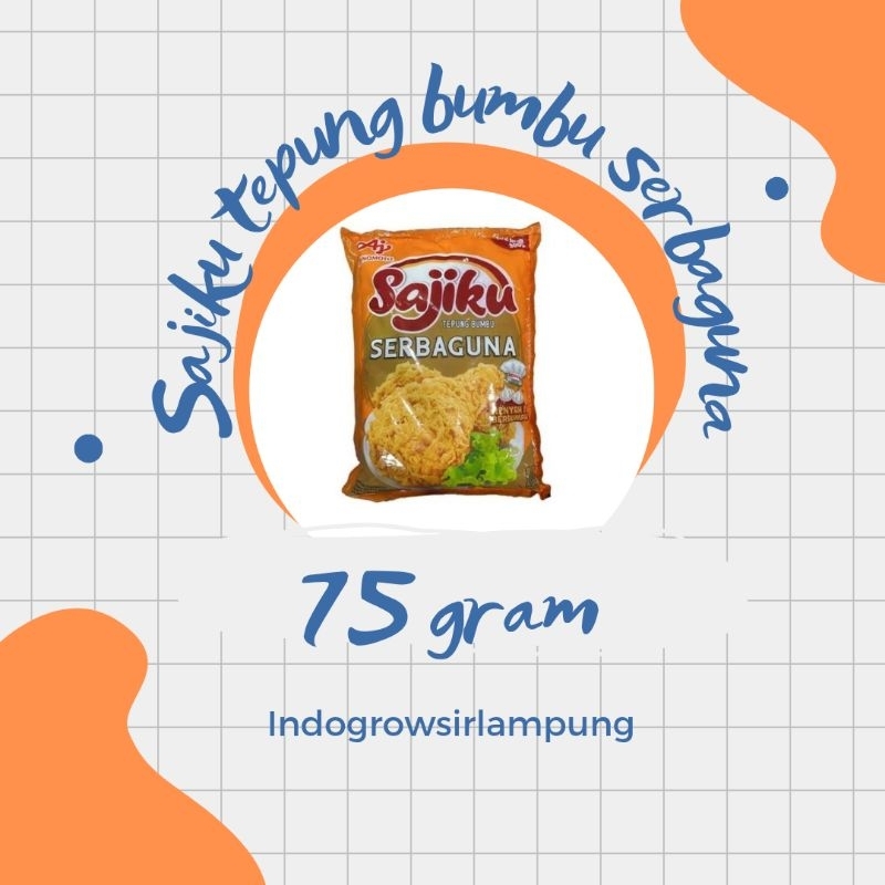 

sajiku tepung bumbu serbaguna 75g