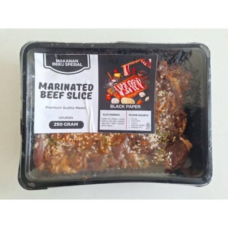 

beef MARINASI LADA HITAM 250g
