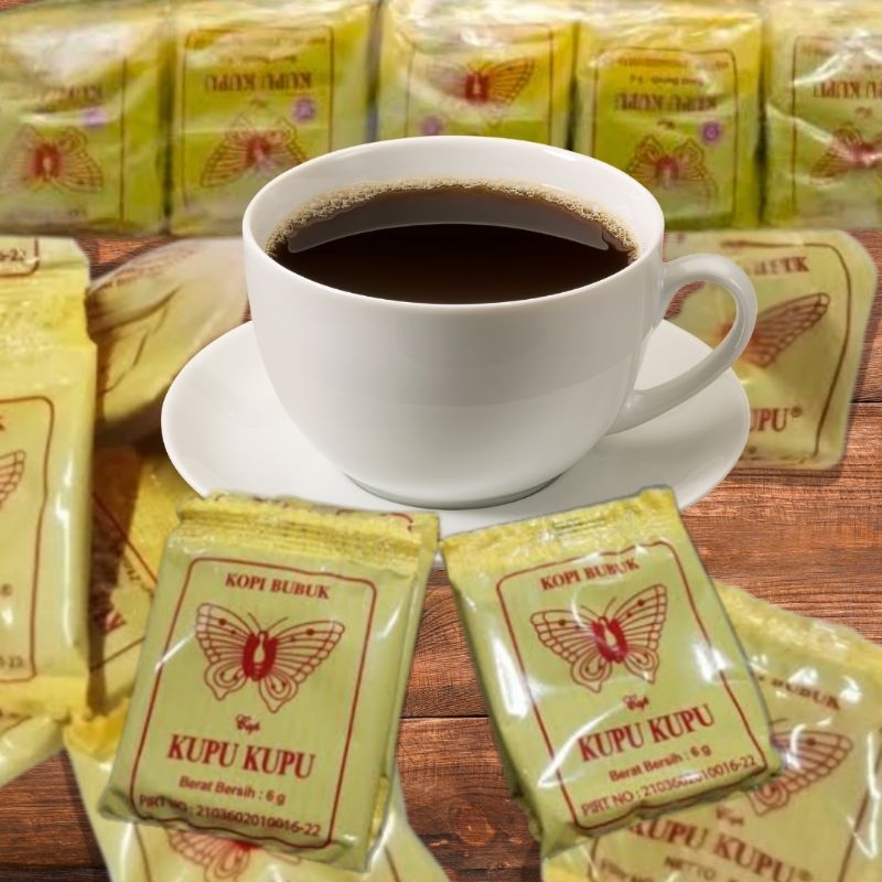 

Kopi Kupu Kupu Asli Lebak Banten 1pack isi 20 bks