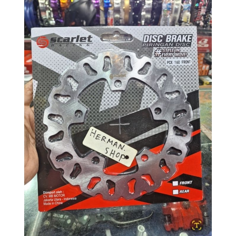 Cakram belakang Nmax Scarlet - cakram depan Nmax scarlet - cakram depan belakang pcx 150 scarlet - c