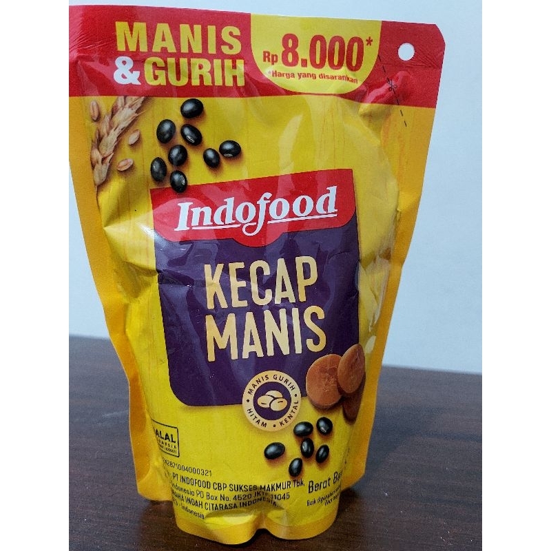 

Indofood Kecap Manis & Gurih Refill 280gr