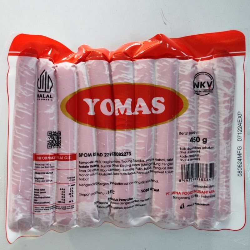

Yomas Basis Merah 450g Isi 21