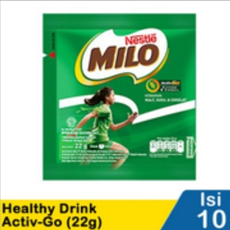 

Milo Healty Drink Activ-Go (10 Sachet)