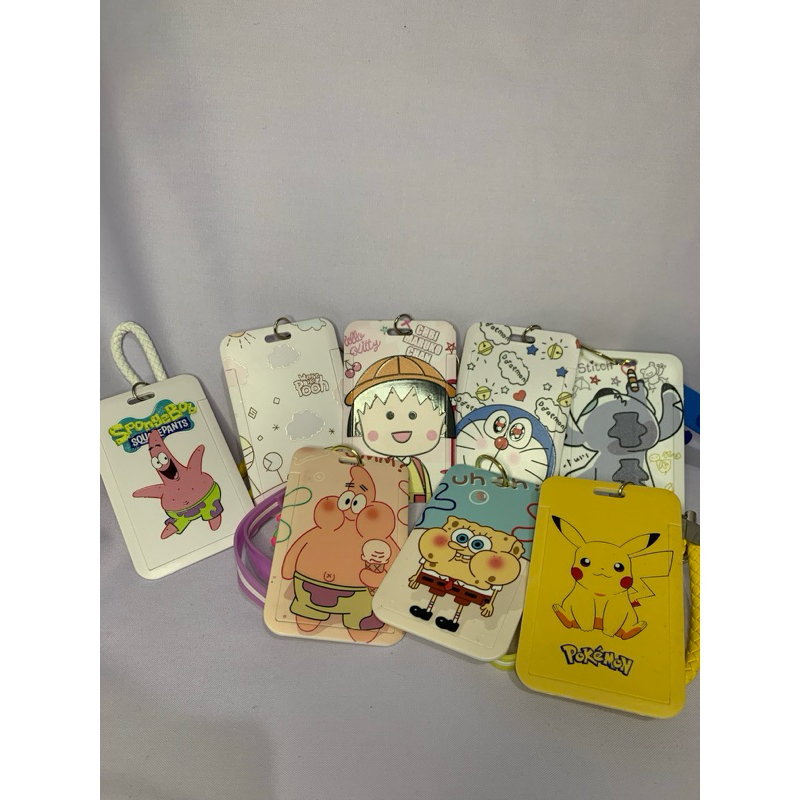 

ID CARD HOLDER dengan beberapa karakter