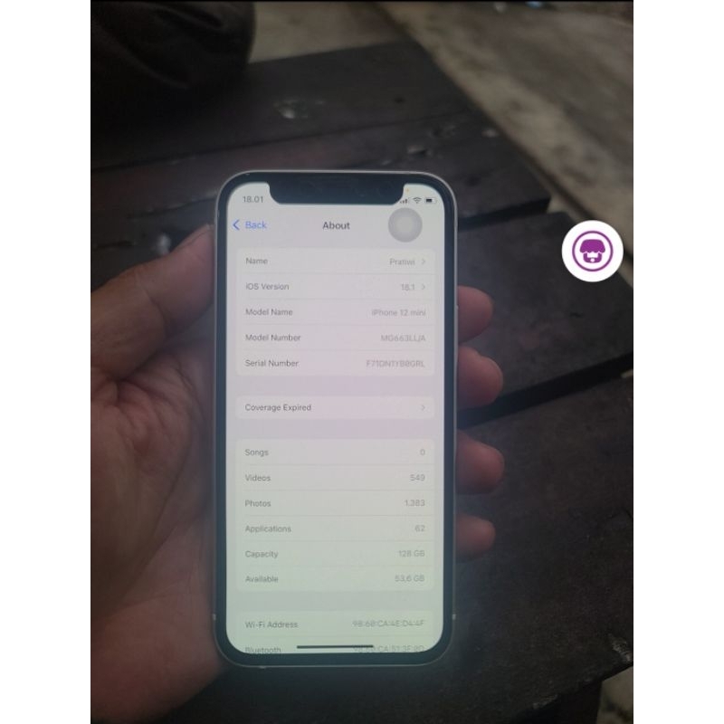 iphone 12 mini 128 gb