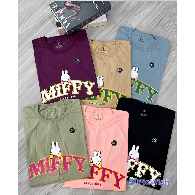 Kaos Miffy Basic Branded Bkk Kaos Bangkok Premium Import Kaos Terbaru Baju Atasan Korea Graphic