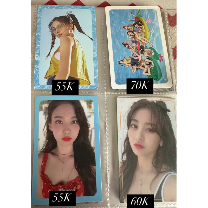 PC PHOTOCARD TWICE SUMMER NIGHTS (2nd SPECIAL ALBUM) TZUYU JIHYO NAYEON ALL MEMBERS