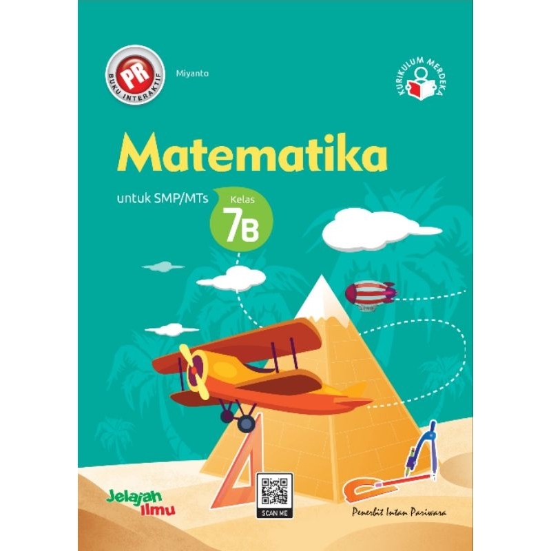 Buku PR lks Interaktif Matematika SMP Kelas 7 Semester 2 Kurikulum Merdeka Intan Pariwara