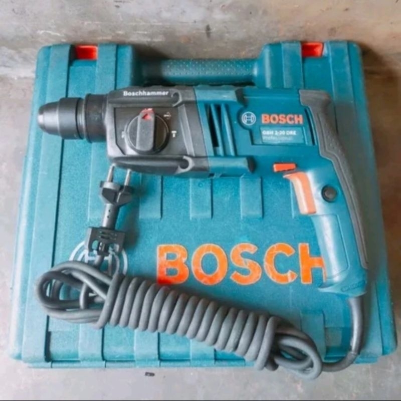 Mesin Bor Beton Bosch GBH 2-20  Dre Rotary Hammer 3 Fungsi Original