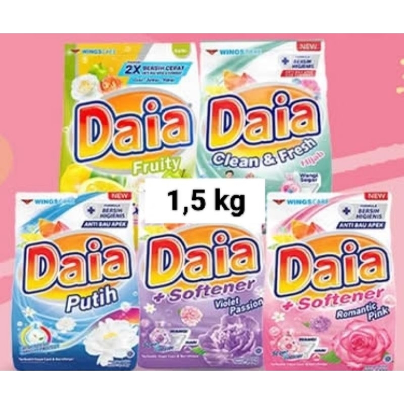 AN (1,5 kg) daia deterjen bubuk jumbo