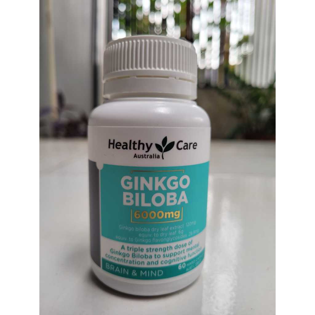 Healthy Care Ginkgo Biloba 6000 mg - 60 Kapsul - Original