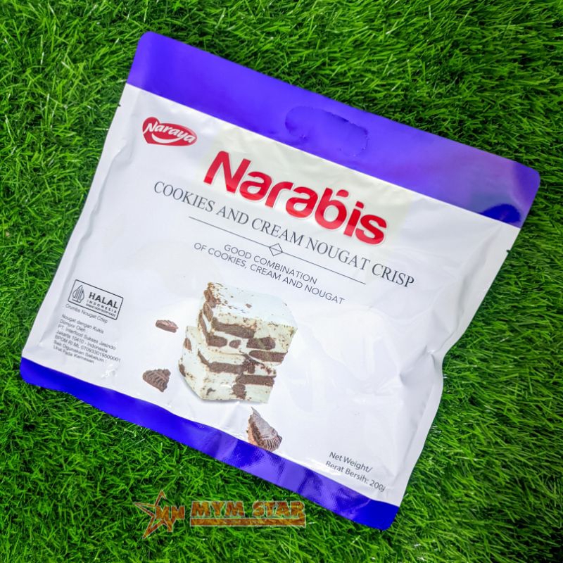 

Naraya Narabis Cookies and Cream Nougat Crisp 200g