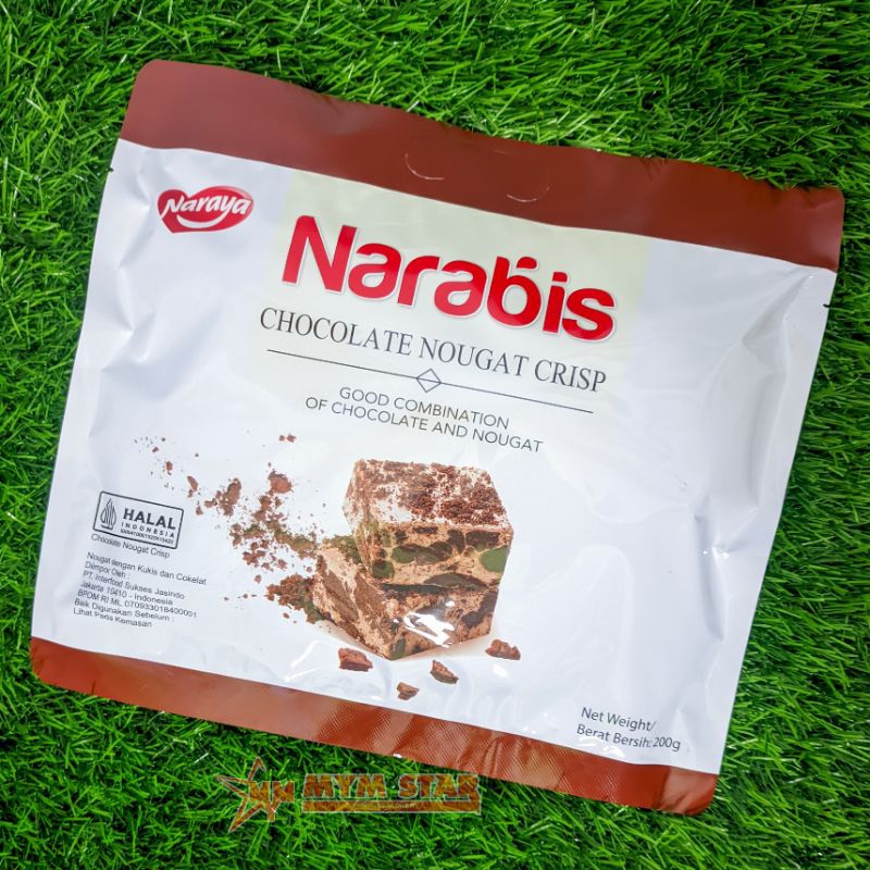 

Naraya Narabis Chocolate Nougat Crisp 200g