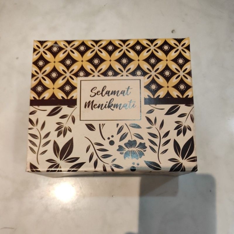 

10 Pcs Dus Nasi/Catering Simpack model lem Duplek (14x12x7cm)