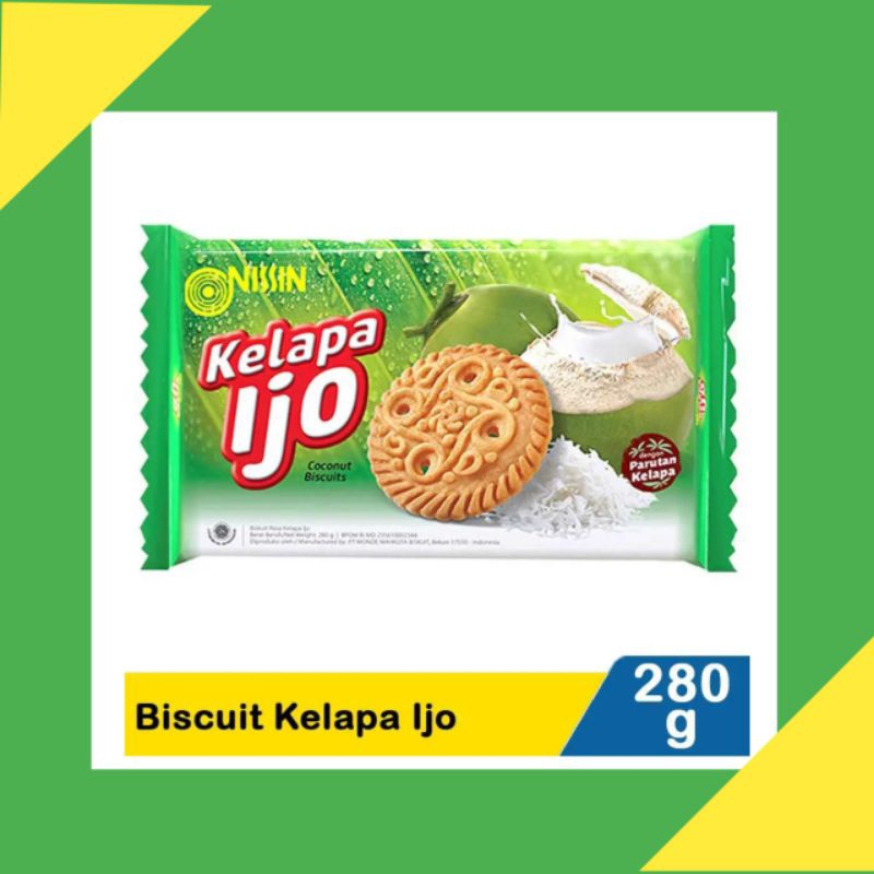 

Nissin Biscuit Kelapa Ijo 280G