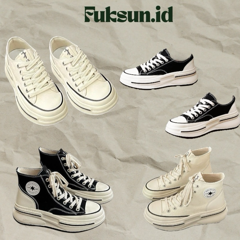 Fuksun Official - Sepatu Verstars Original Fashion - Sepatu Canvas - Sepatu Fashion Wanita - Sepatu 