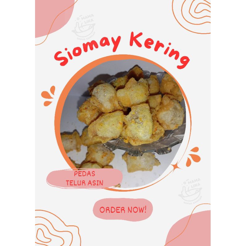 

SIOMAY KERING MINI KRIUK RENYAH PEDAS TELUR ASIN