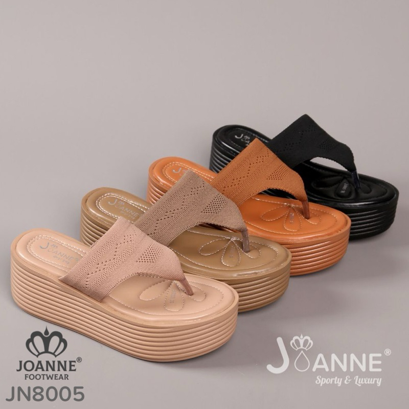 JOANNE FOOTWEAR Wedges Sandal Shoes Sepatu Wanita #JN8005