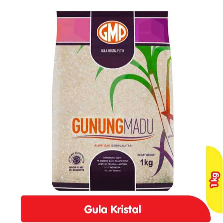 

Gula Pasir merk GMP erat 1 kg