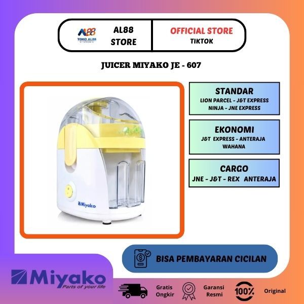 MIYAKO JE-607 / JE607 JUICER EXTRACTOR 600 ML