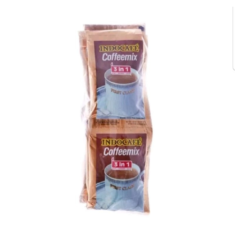 

Kopi Indocafe Coffemix uk 20 gram 1 renteng (isi 10 sachet)