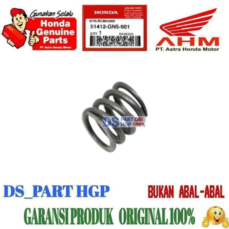 HGP 51412-GN5-901 Per Shock Depan Kecil Supra X Grand Legenda Karisma Beat Scoopy Vario 110 125 150