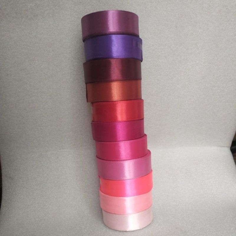 

Pita satin 2,5 cm (1 inch) PART 2