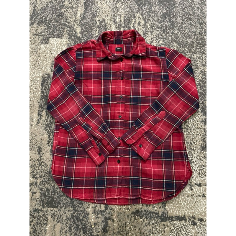 Flannel Uniqlo Wanita