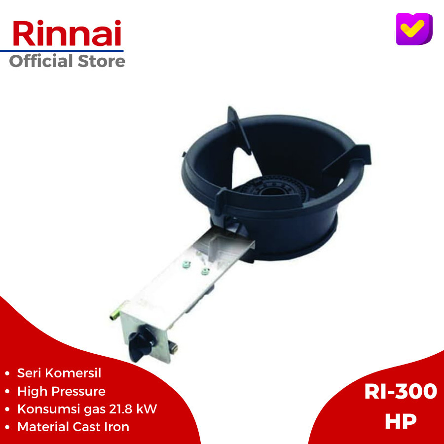Kompor Gas Tekanan Tinggi Rinnai ri 300 hp