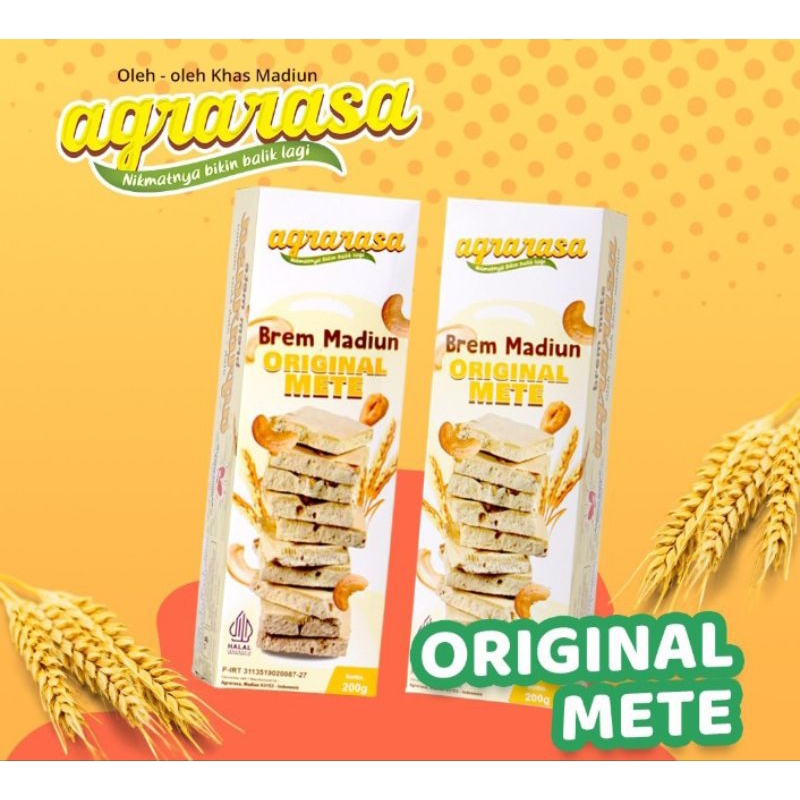 

Agrarasa Brem Original Mete 200g