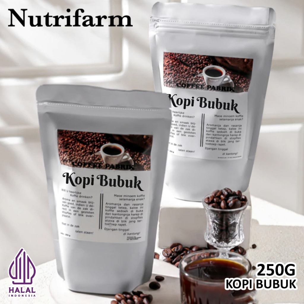 

KOPI BUBUK 250GR / BIJI KOPI PILIHAN / KOPI AROMA