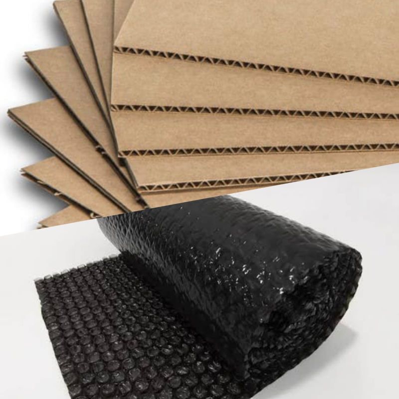 

Ektra packing kayu dan Tambahan Packing Bubble wrap dan Dus tebal