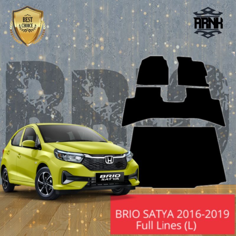 BRIO SATYA, Karpet mobil double layer