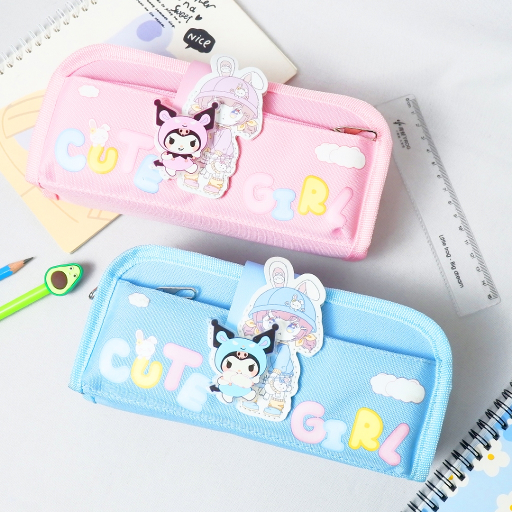 

TnT Pencil Bag Tempat Pensil Motif Kucing Tempat Pensil Pulpen Motif Lucu / Pencil Bag Anak 6331